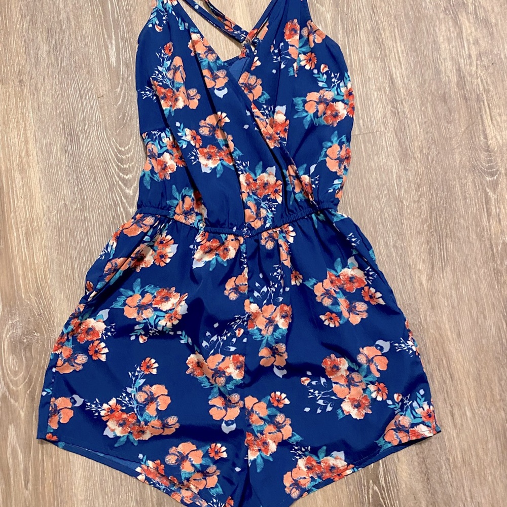 Blue Summer Romper